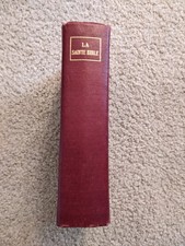 La Sainte Bible French Bible Nouvelle Édition Revue Hardcover Louis Segond, 1962