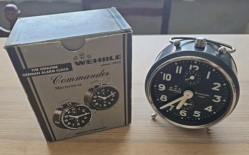 Vintage clock alarm - vintage, wehrle