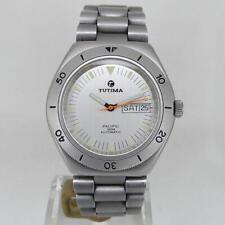 TUTIMA Watch 670 Pacific Day Date Automatic Silver dial 39mm SS Mens