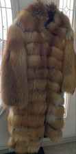 manteau fourrure renard