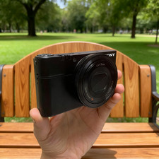 ?2025-Sony RX100 20.20 MP 3.6 x Compact Digital Camera w/ Charger&Card&Battery