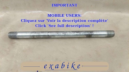 Axe roue arriere pour - de,