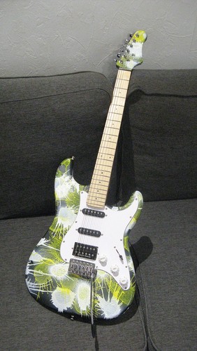 Guitare électrique shiver ges - électrique,