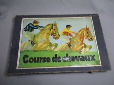 AA448 MJL LEAD HORSE RACING SET STEEPLE-CHASE EM