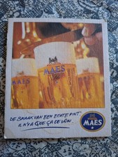 Sous-bock bière Maes bière 2