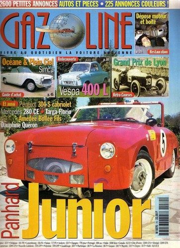 Gazoline panhard junior - gazoline,