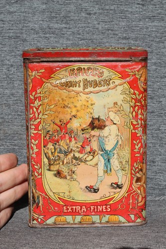 Ancienne boite tôle - ancienne,