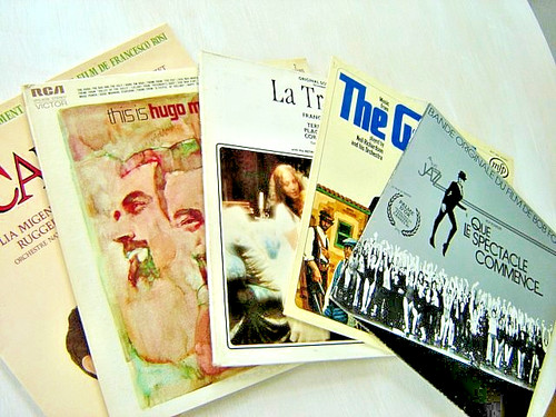 Lot doubles 7 disques - +,