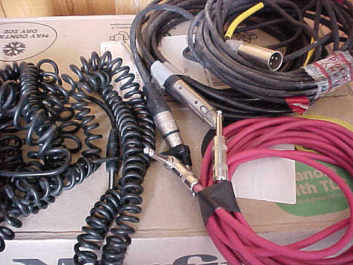 Guitar cables patch - cables,