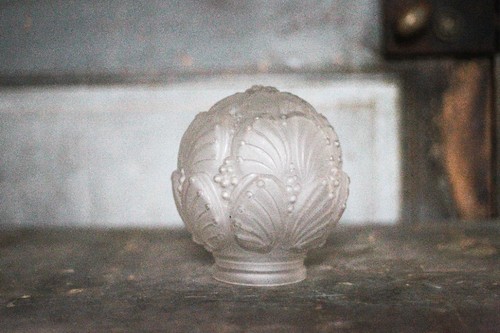 Globe vintage abat - vintage,abat-jour, verre