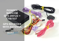 PIONEER NAVICOM GPS-2001ZZ + CXB7027 GPS RECEIVER WITH ANTENNA *LOOK* (REF.: G)