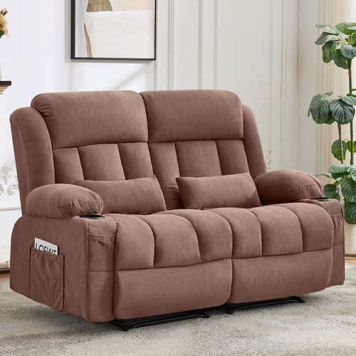 Reclining loveseat sofa - loveseat,