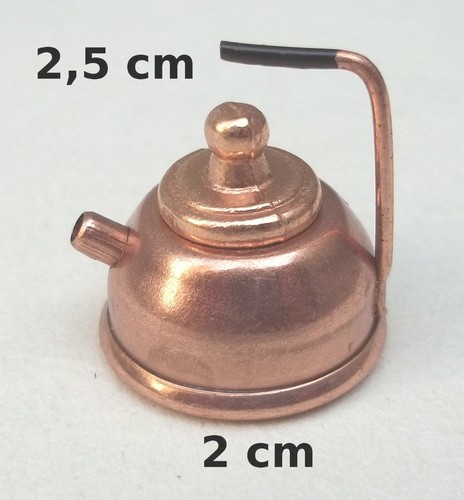 Bouilloire cuivre miniature - bouilloire,