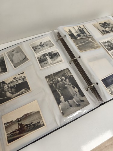 Album photos ancien classeur - photos,