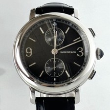 Bucheron Epure WA021302 Automatic Date Indicator Black Excellent Condition