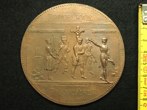 Medaille révolution fév 1848 - medaille,