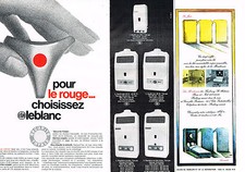 ADVERTISEMENT ADVERTISING 094 1969 ELM LEBLANC RED POINT boilers (2 pages)