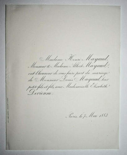 Louis mayaud elisabeth - mayaud,