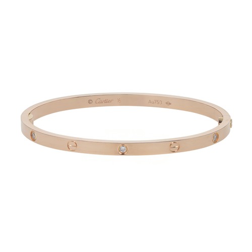 Cartier love 18k rose - rose, gold