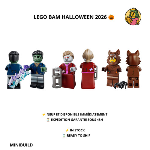 Lego minifigs bam halloween - minifigs,