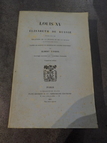 Louis et elisabeth de - xv,