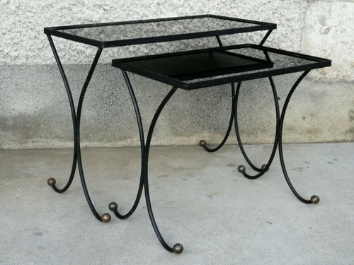 Tables gigognes style - , royeres