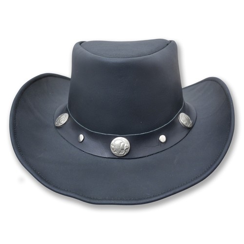 Chapeau western cowboy cuir - western,