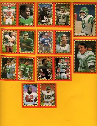 1988 new york jets sticker - new,