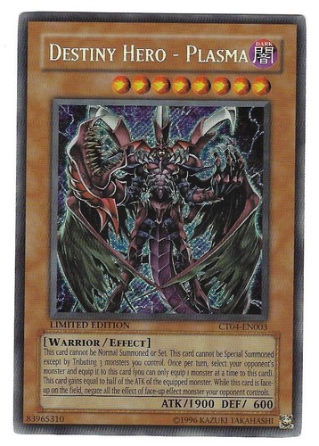 Yugioh destiny hero - destiny, plasma