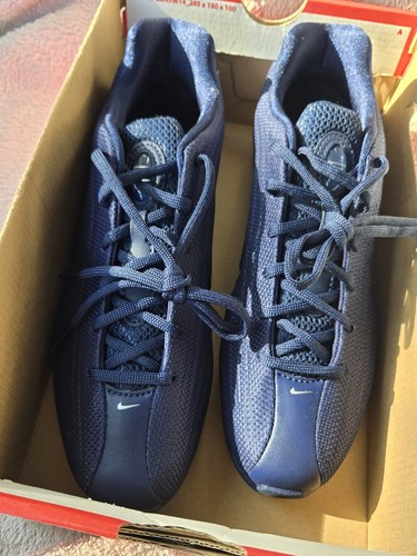 Nike shox bleu marine femme - bleu,