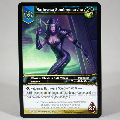 Carte wow géante nathressa - géante,