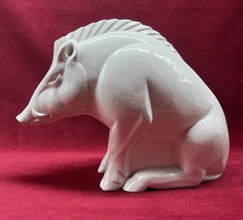 Wild boar sculpture statue - wild,