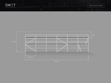 NEUF échafaudage en acier