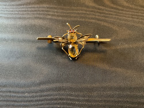 Broche art nouveau - broche, insecte