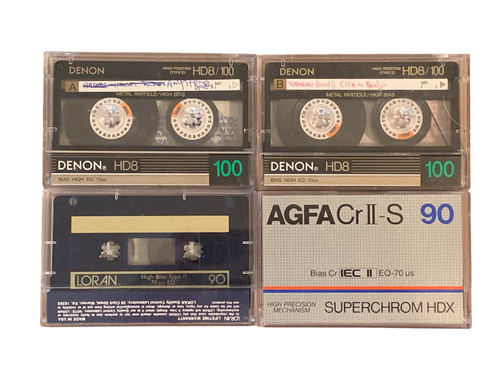 Used type blank cassette - used, ii