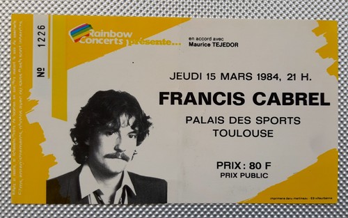 Ticket billet used stub place - ticket,