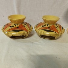 Paire De Brûle Parfums En Ceramique