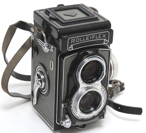 Rolleiflex gray tlr 120 - rolleiflex,