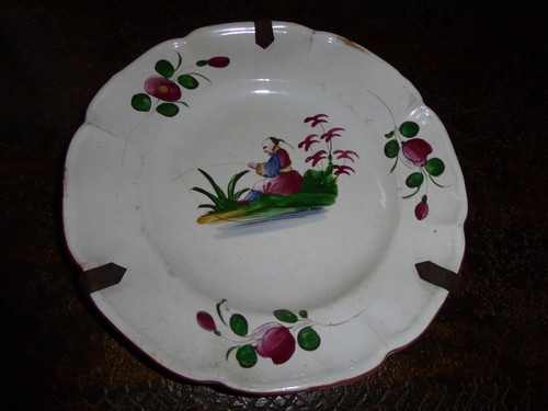 Ancienne assiette faïence - , de
