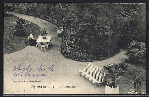 Cpa étang ville les - l´Étang-la-ville,,