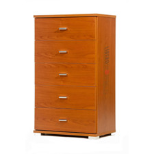 Commode 5 tiroirs en bois de