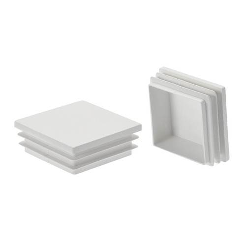 Bouchon tube plastique carré - plastique,