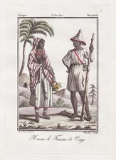 Congo Kongo Afrique Costume