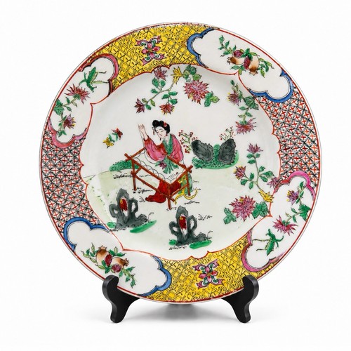 Assiette ancienne - , en