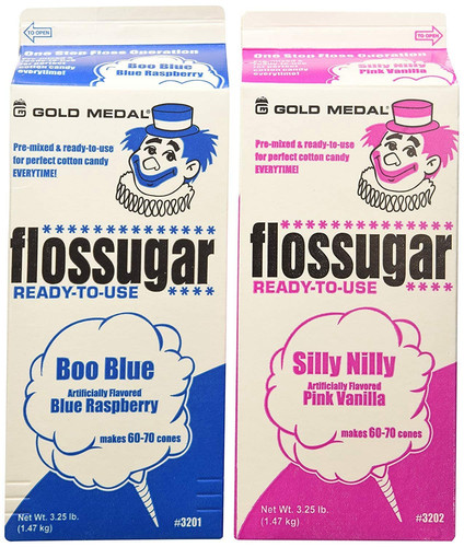 Cotton candy floss sugar 2pk - cotton,