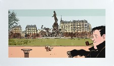 Tardi . Tirage de luxe"Nestor Burma 11ème arrondissement"