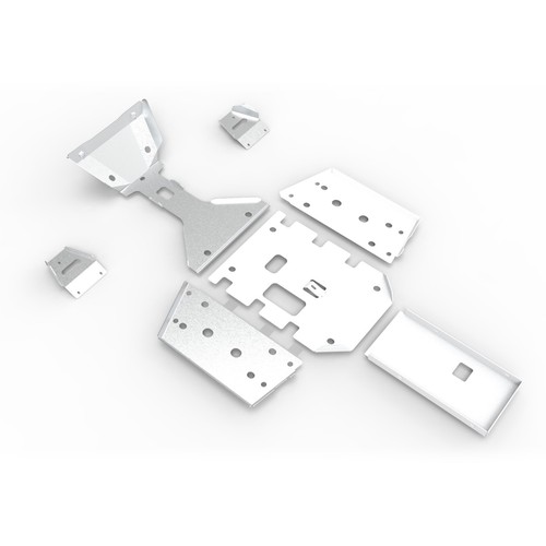 Skid plate protection totale - plate,