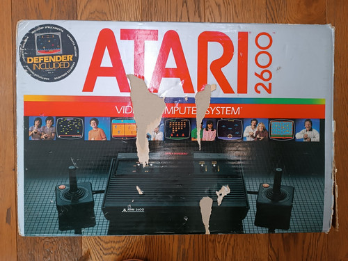 Console atari 2600 boîte - atari,