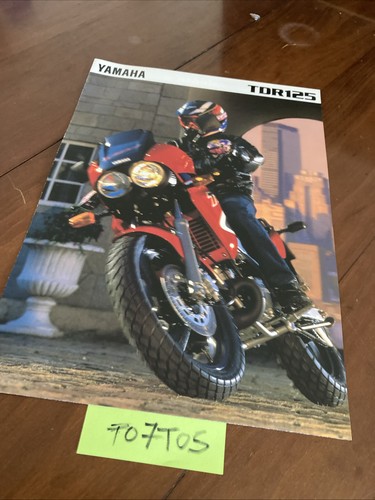 Yamaha tdr125 moto prospectus - yamaha,