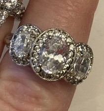 Cubic Zirconia Sterling Silver